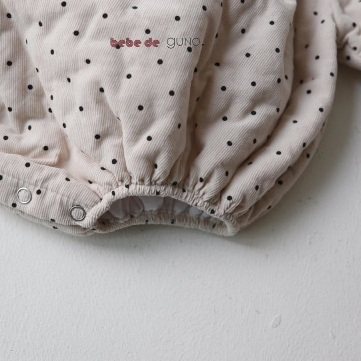 GUNO - Korean Children Fashion - #Kfashion4kids - Bebe Double Button Bodysuit - 3