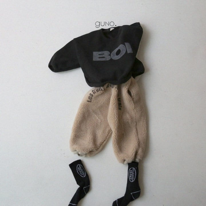 GUNO - Korean Children Fashion - #Kfashion4kids - Round Fluffy Pants