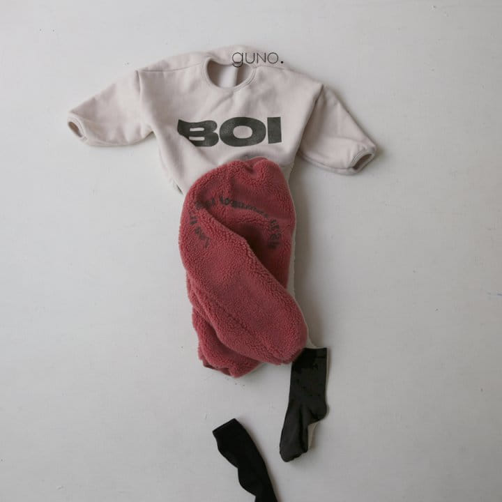 GUNO - Korean Children Fashion - #Kfashion4kids - Round Fluffy Pants - 3