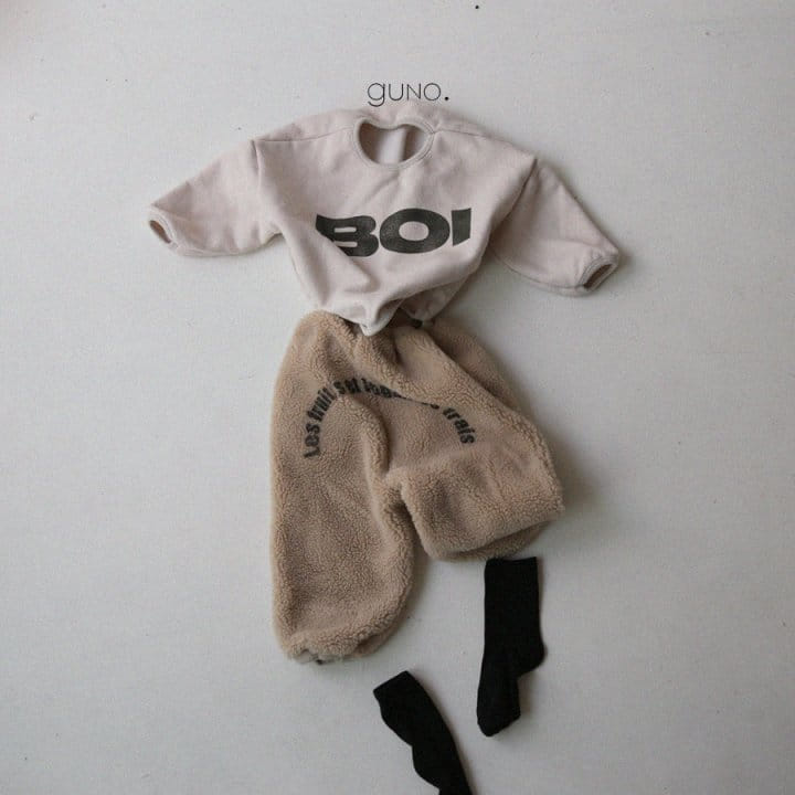 GUNO - Korean Children Fashion - #Kfashion4kids - Round Fluffy Pants - 5
