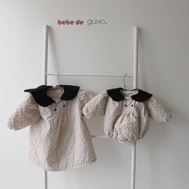 GUNO - Korean Children Fashion - #Kfashion4kids - Double Button One-piece