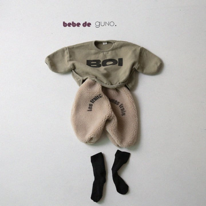 GUNO - Korean Children Fashion - #Kfashion4kids - Bebe Bot Tee