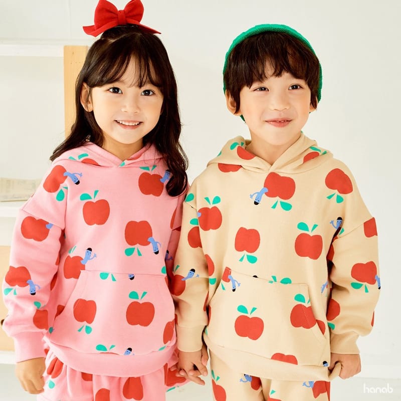 HANAB - Korean Children Fashion - #Kfashion4kids - Apple Top Bottom Set - 2