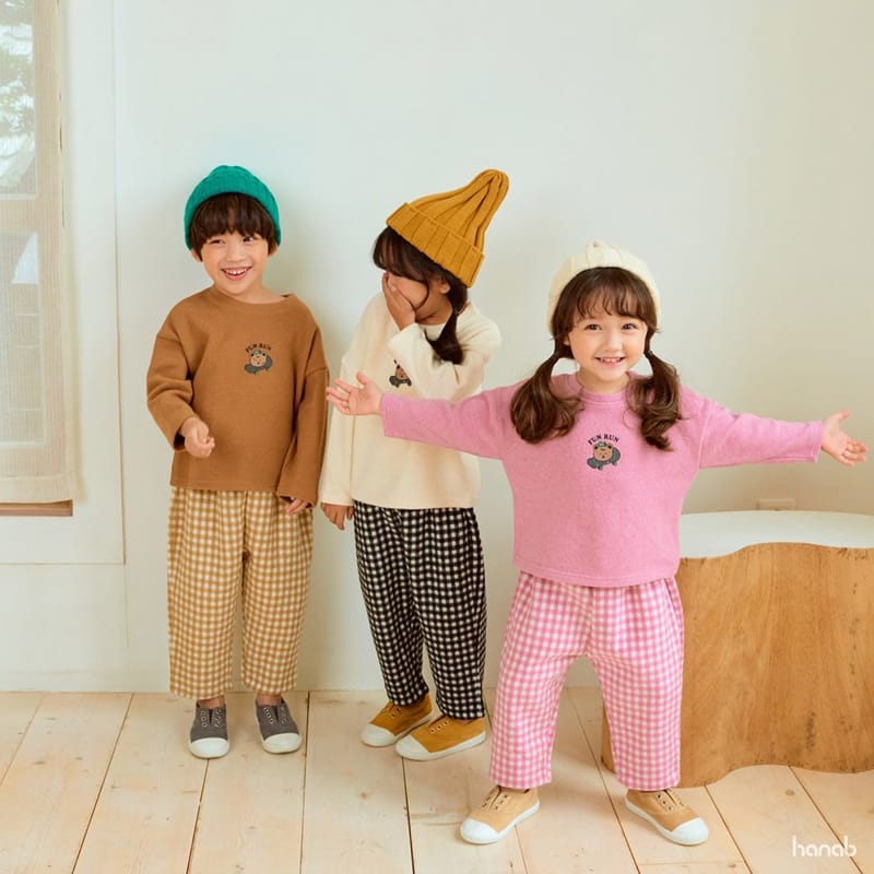 HANAB - Korean Children Fashion - #Kfashion4kids - Skate Bear Top Bottom Set - 2