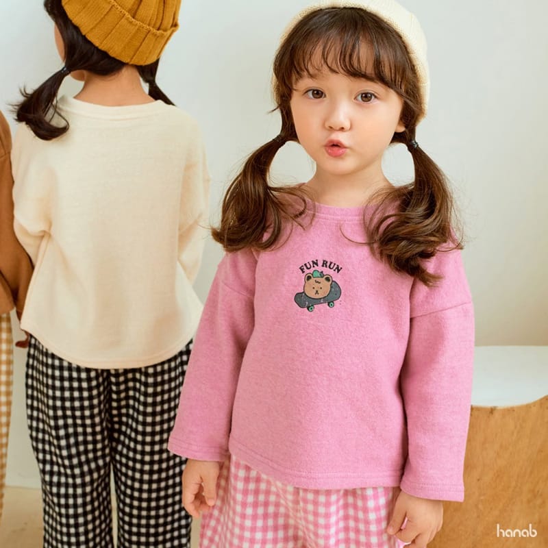 HANAB - Korean Children Fashion - #Kfashion4kids - Skate Bear Top Bottom Set - 3