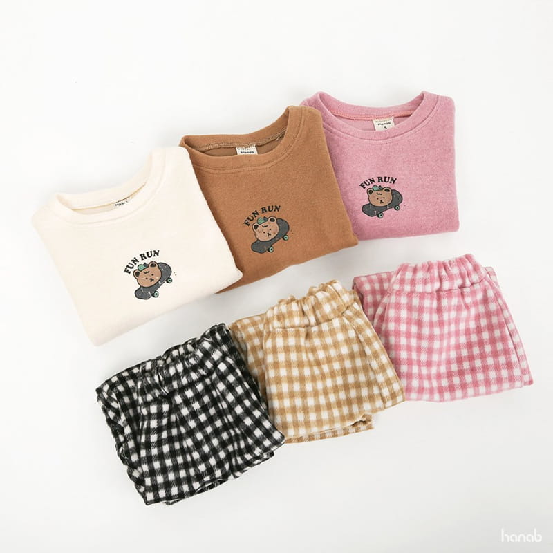 HANAB - Korean Children Fashion - #Kfashion4kids - Skate Bear Top Bottom Set - 6