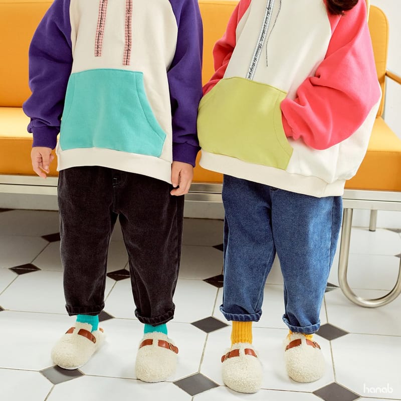 HANAB - Korean Children Fashion - #Kfashion4kids - Lettering String Hoody - 11