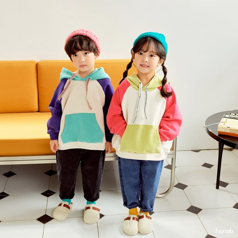 HANAB - Korean Children Fashion - #Kfashion4kids - Lettering String Hoody - 12