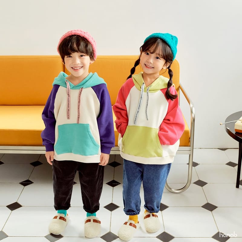 HANAB - Korean Children Fashion - #Kfashion4kids - Lettering String Hoody - 6