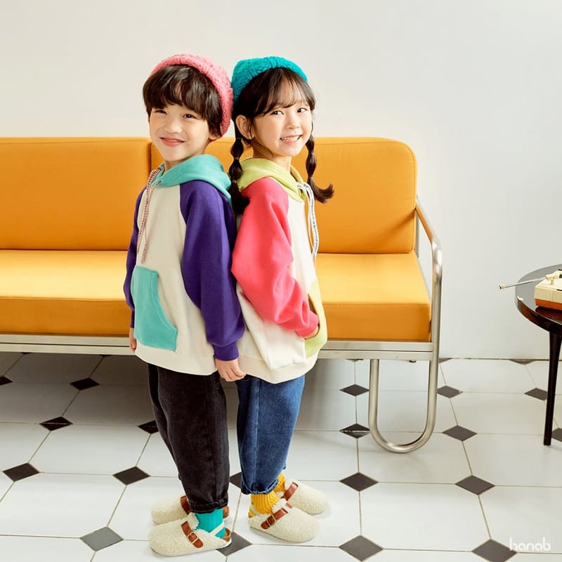 HANAB - Korean Children Fashion - #Kfashion4kids - Lettering String Hoody - 7