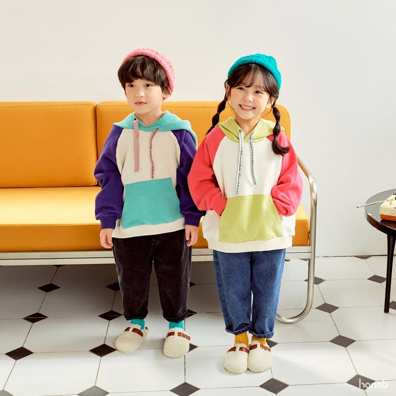 HANAB - Korean Children Fashion - #Kfashion4kids - Lettering String Hoody - 8