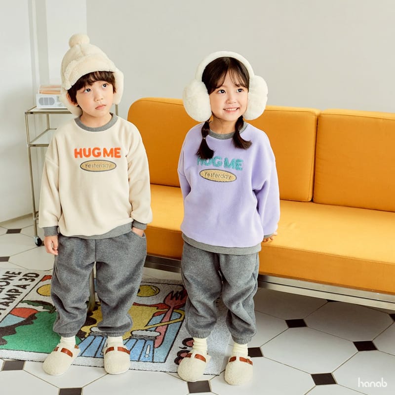 HANAB - Korean Children Fashion - #Kfashion4kids - Hug Me Top Bottom Set - 2