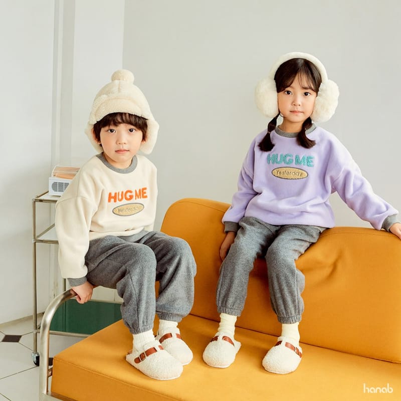 HANAB - Korean Children Fashion - #Kfashion4kids - Hug Me Top Bottom Set - 5