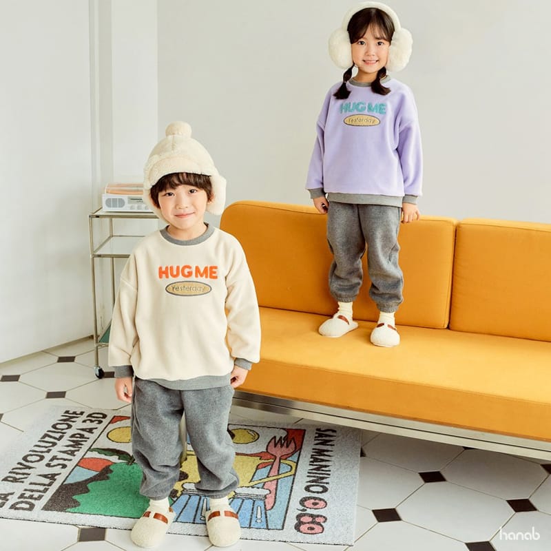 HANAB - Korean Children Fashion - #Kfashion4kids - Hug Me Top Bottom Set - 8