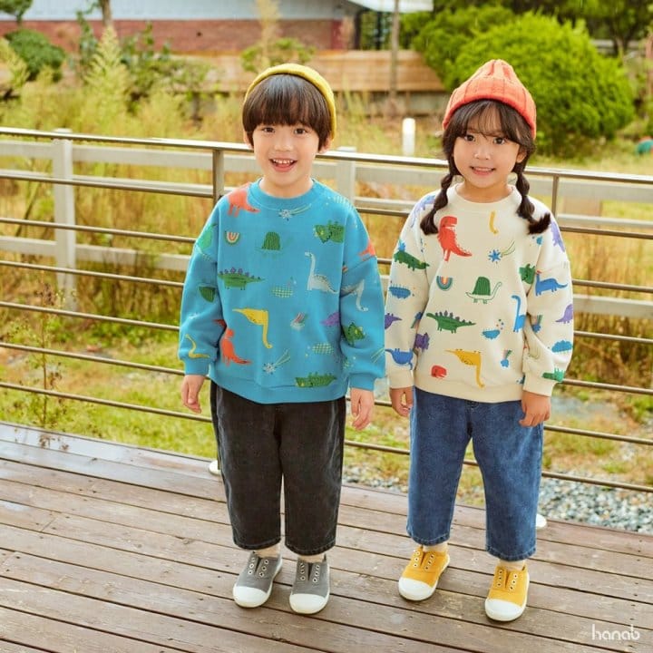 HANAB - Korean Children Fashion - #Kfashion4kids - Fleece Jeans