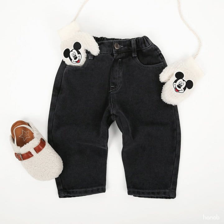 HANAB - Korean Children Fashion - #Kfashion4kids - Fleece Jeans - 3