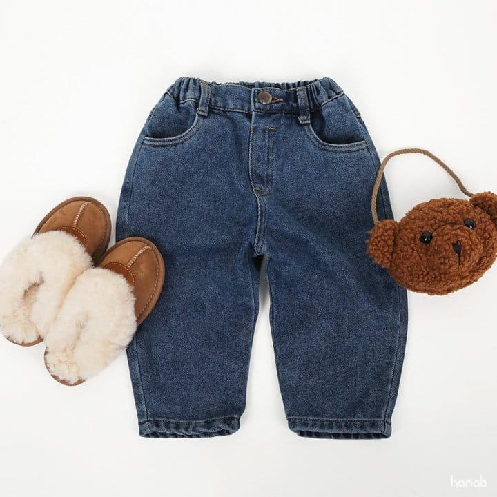 HANAB - Korean Children Fashion - #Kfashion4kids - Fleece Jeans - 4