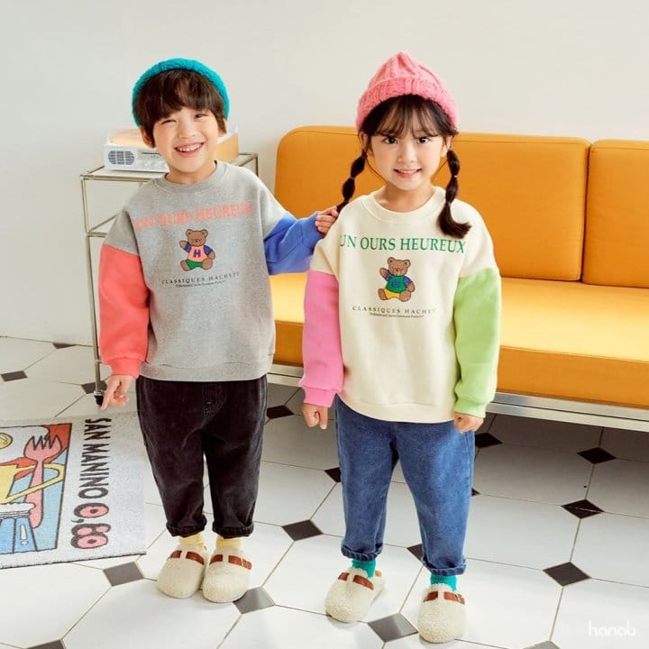 HANAB - Korean Children Fashion - #Kfashion4kids - Fleece Jeans - 6