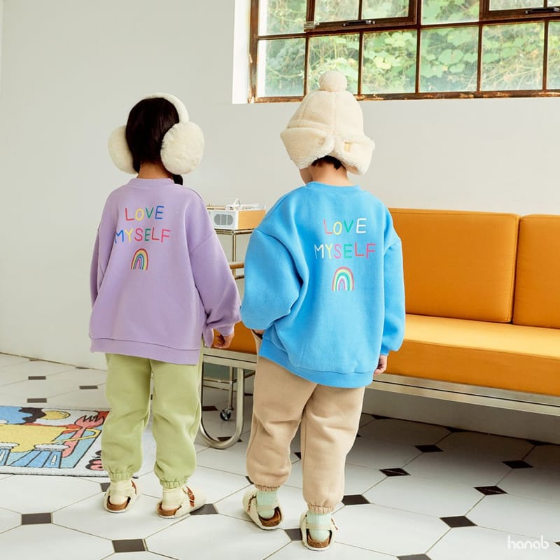 HANAB - Korean Children Fashion - #Kfashion4kids - Rainbow Top Bottom Set - 10