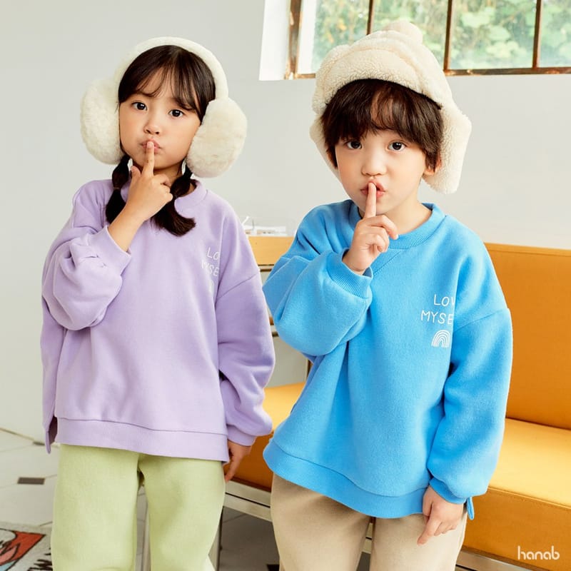 HANAB - Korean Children Fashion - #Kfashion4kids - Rainbow Top Bottom Set - 2