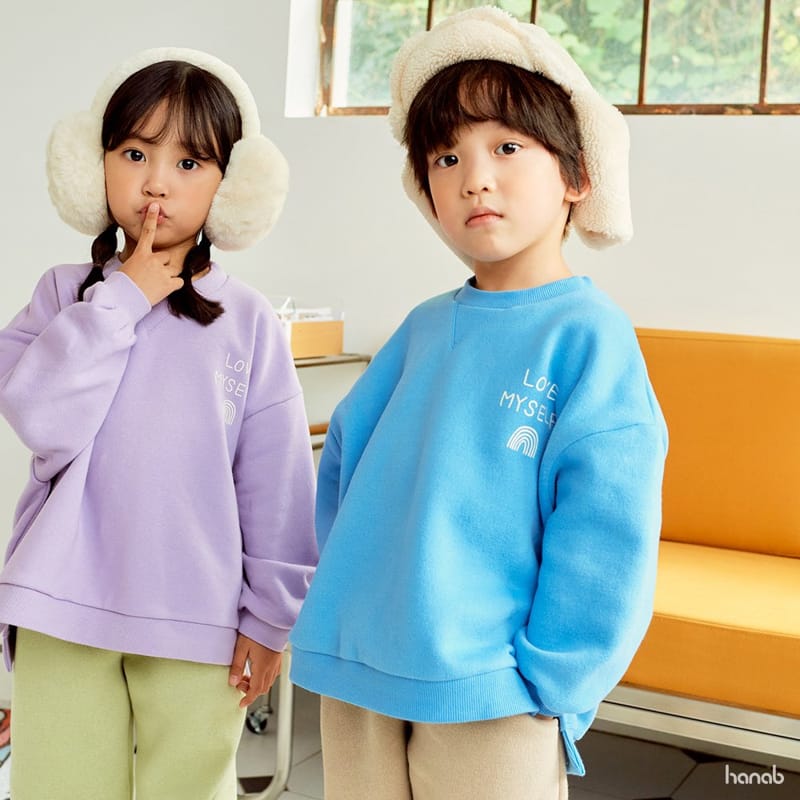 HANAB - Korean Children Fashion - #Kfashion4kids - Rainbow Top Bottom Set - 3