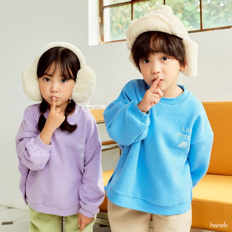 HANAB - Korean Children Fashion - #Kfashion4kids - Rainbow Top Bottom Set - 4