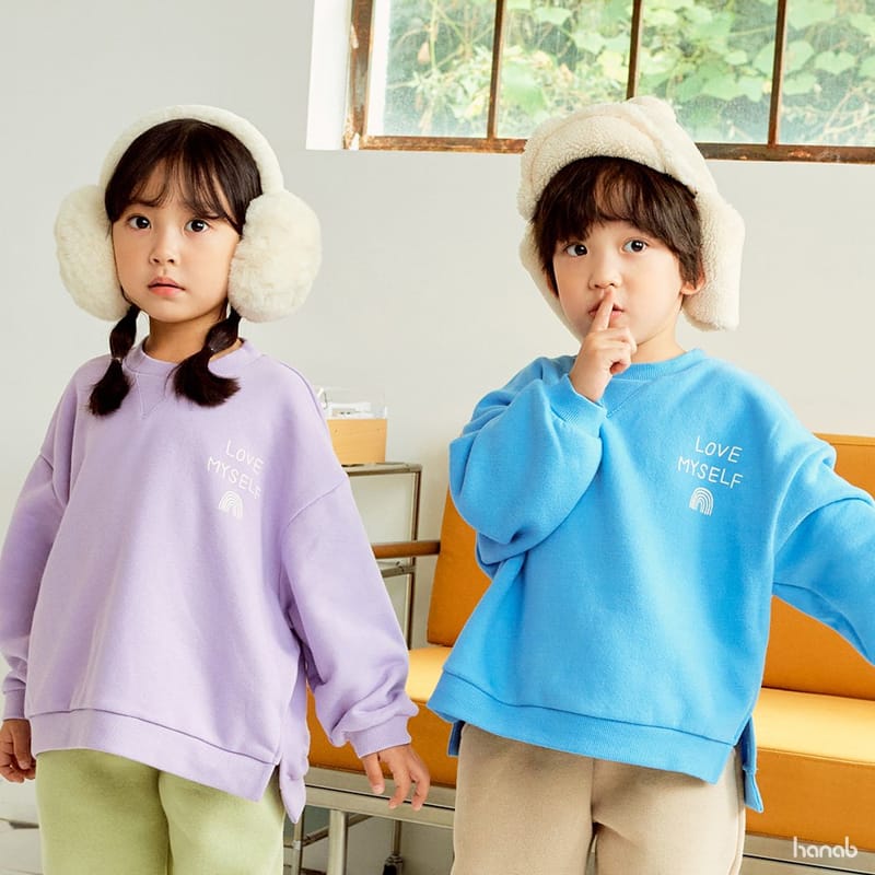HANAB - Korean Children Fashion - #Kfashion4kids - Rainbow Top Bottom Set - 6