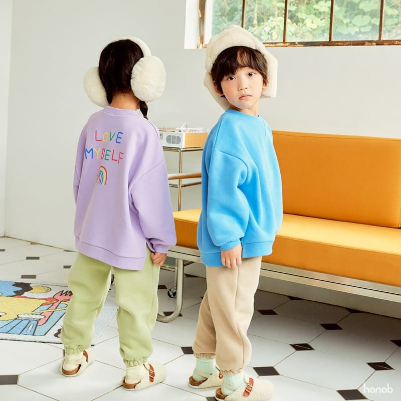 HANAB - Korean Children Fashion - #Kfashion4kids - Rainbow Top Bottom Set - 8