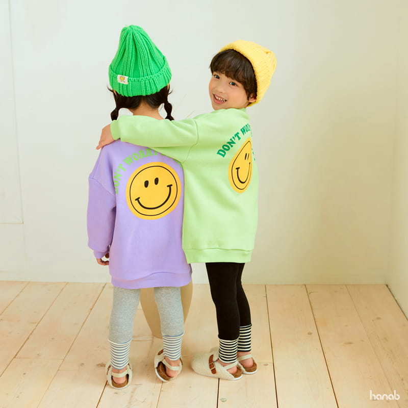HANAB - Korean Children Fashion - #Kfashion4kids - Don't Worry Top Bottom Set - 11