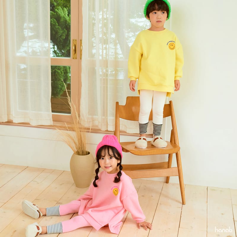 HANAB - Korean Children Fashion - #Kfashion4kids - Don't Worry Top Bottom Set - 3