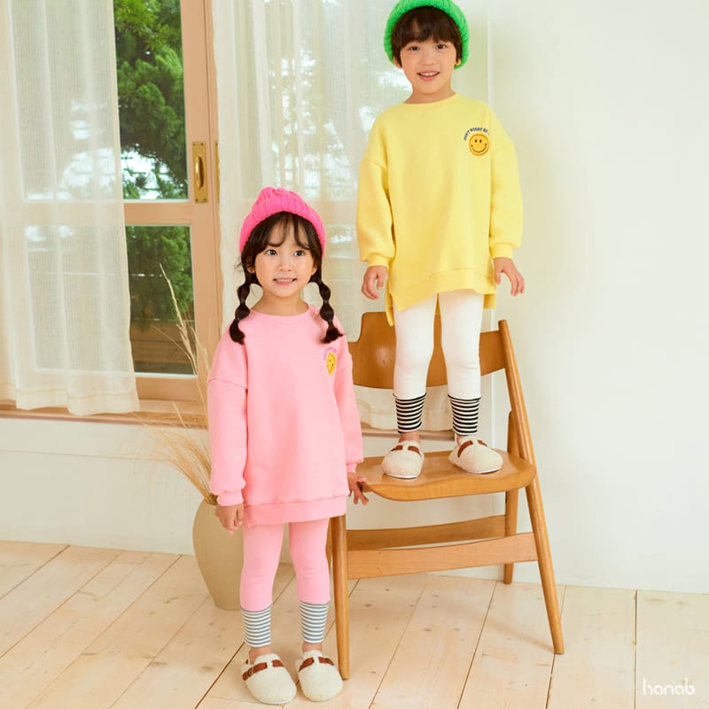 HANAB - Korean Children Fashion - #Kfashion4kids - Don't Worry Top Bottom Set - 4