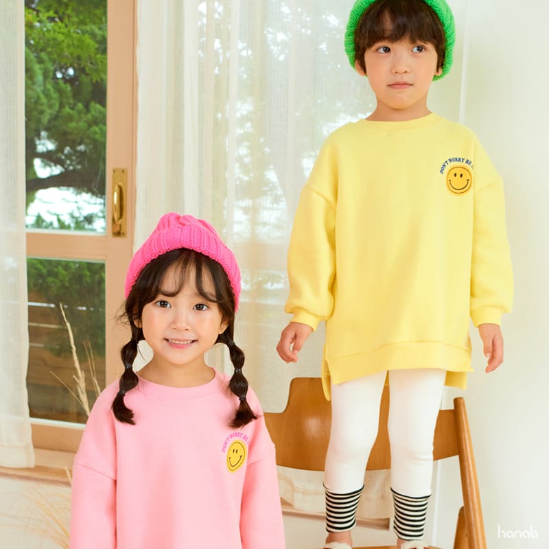 HANAB - Korean Children Fashion - #Kfashion4kids - Don't Worry Top Bottom Set - 5