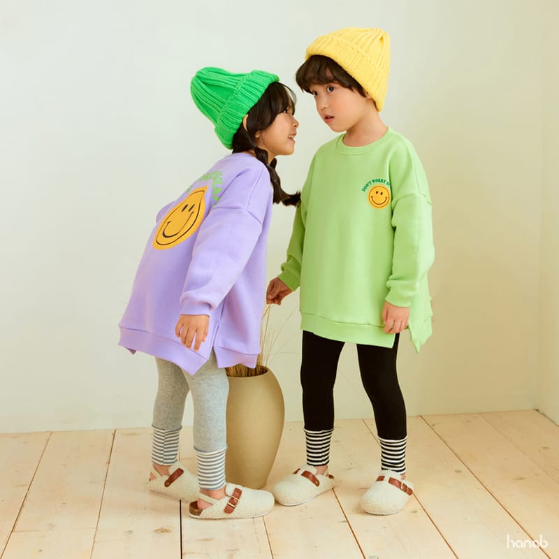 HANAB - Korean Children Fashion - #Kfashion4kids - Don't Worry Top Bottom Set - 8