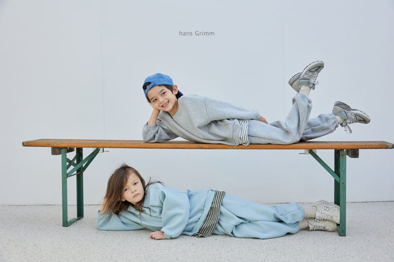 HANS GRIMM - Korean Children Fashion - #Kfashion4kids - Scamp Top Bottom Set - 11