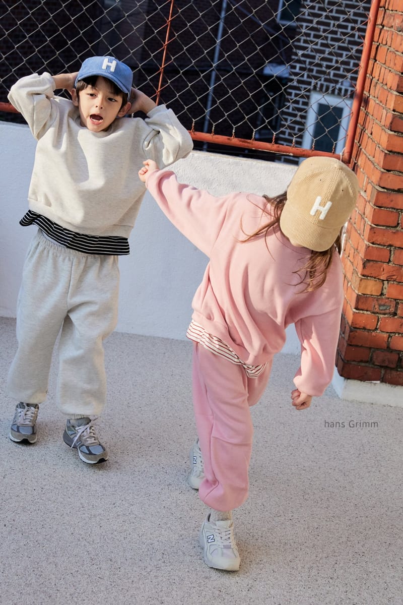 HANS GRIMM - Korean Children Fashion - #Kfashion4kids - Scamp Top Bottom Set - 6