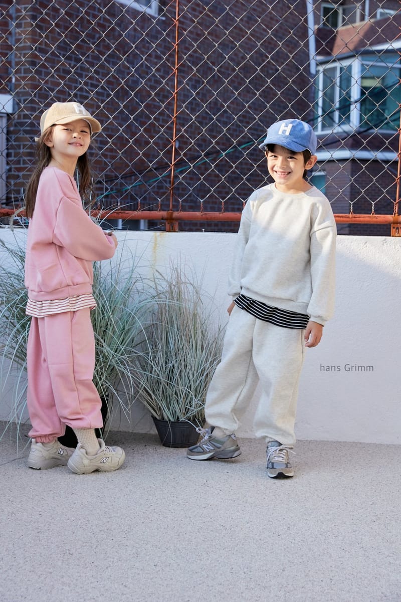 HANS GRIMM - Korean Children Fashion - #Kfashion4kids - Scamp Top Bottom Set - 7