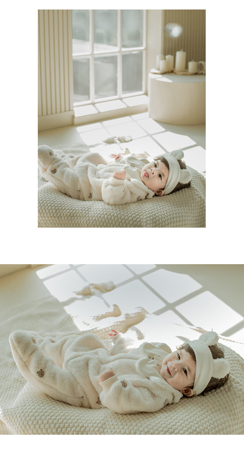 HAPPY PRINCE - Korean Children Fashion - #Kfashion4kids - Teaha Fleece Lined Coveralls - 5