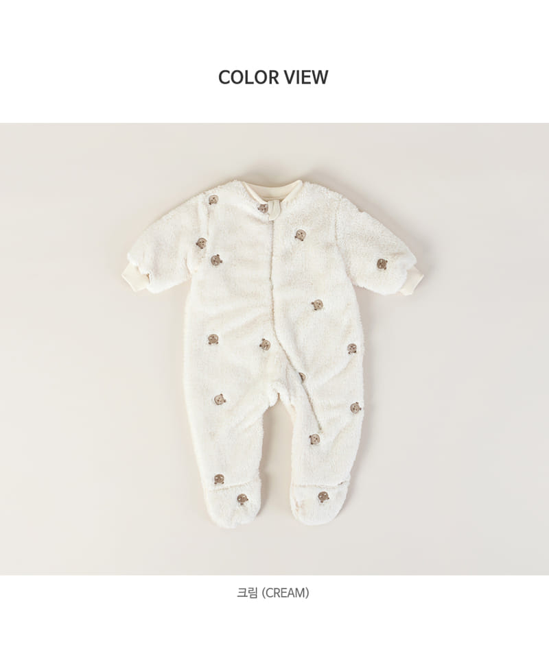 HAPPY PRINCE - Korean Children Fashion - #Kfashion4kids - Teaha Fleece Lined Coveralls - 7