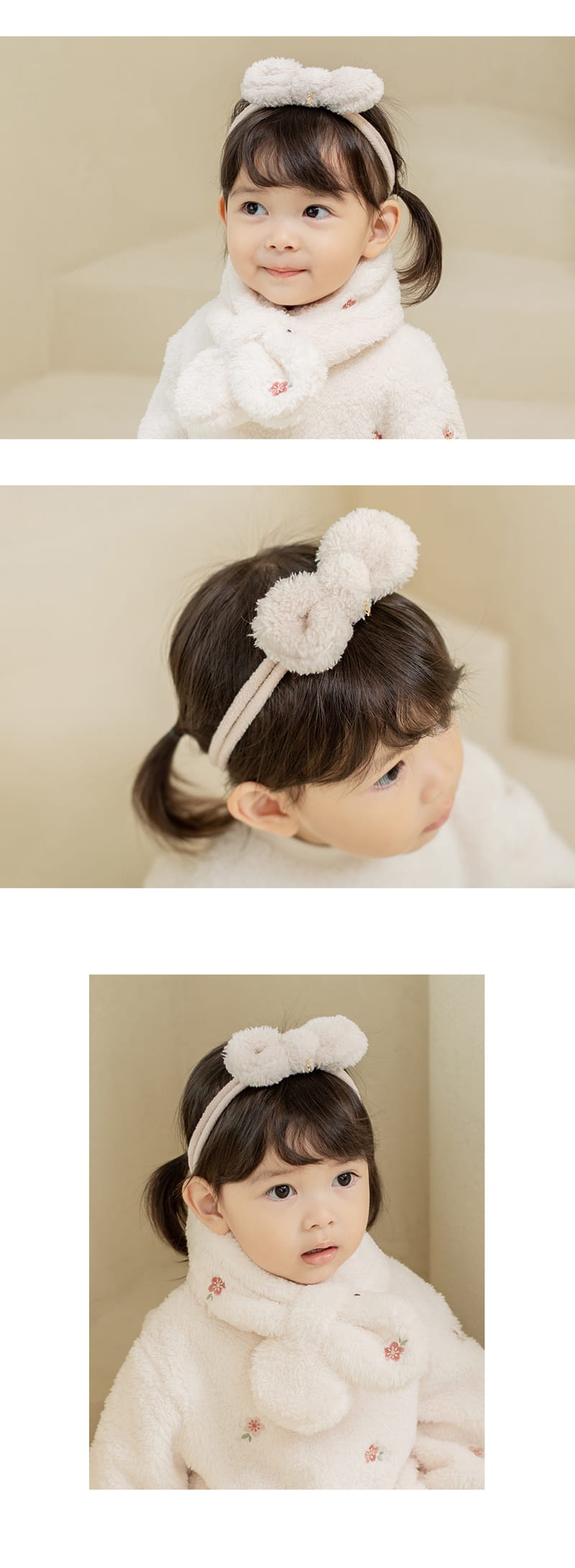 HAPPY PRINCE - Korean Children Fashion - #Kfashion4kids - Siana Baby Hairband [set of 5] - 4