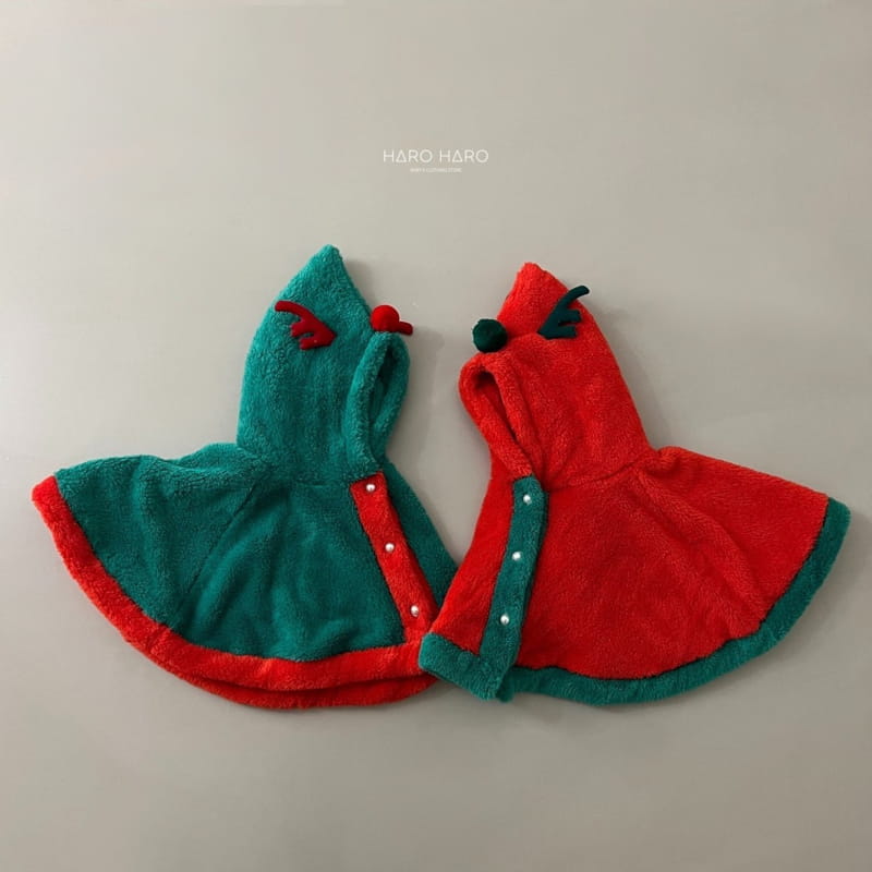 HARO HARO - Korean Children Fashion - #Kfashion4kids - Roudolf Cape - 3