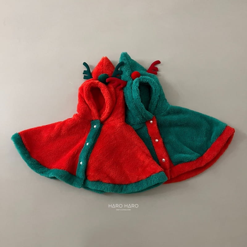 HARO HARO - Korean Children Fashion - #Kfashion4kids - Roudolf Cape - 4
