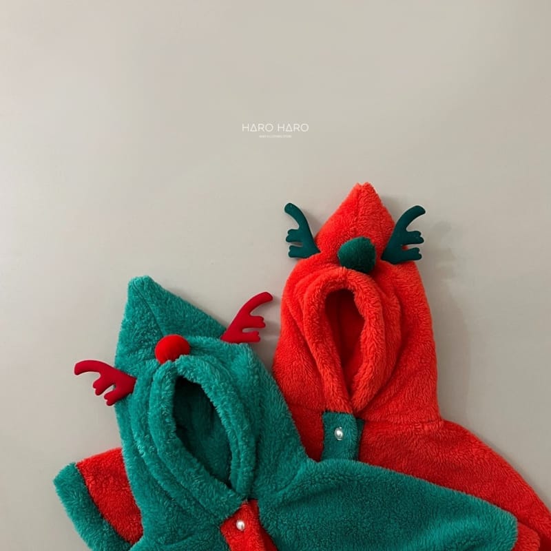 HARO HARO - Korean Children Fashion - #Kfashion4kids - Roudolf Cape - 5