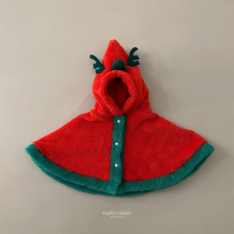 HARO HARO - Korean Children Fashion - #Kfashion4kids - Roudolf Cape - 7