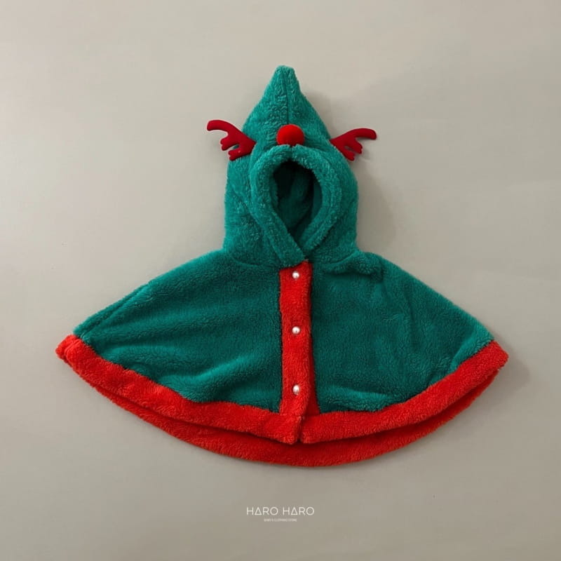 HARO HARO - Korean Children Fashion - #Kfashion4kids - Roudolf Cape - 8