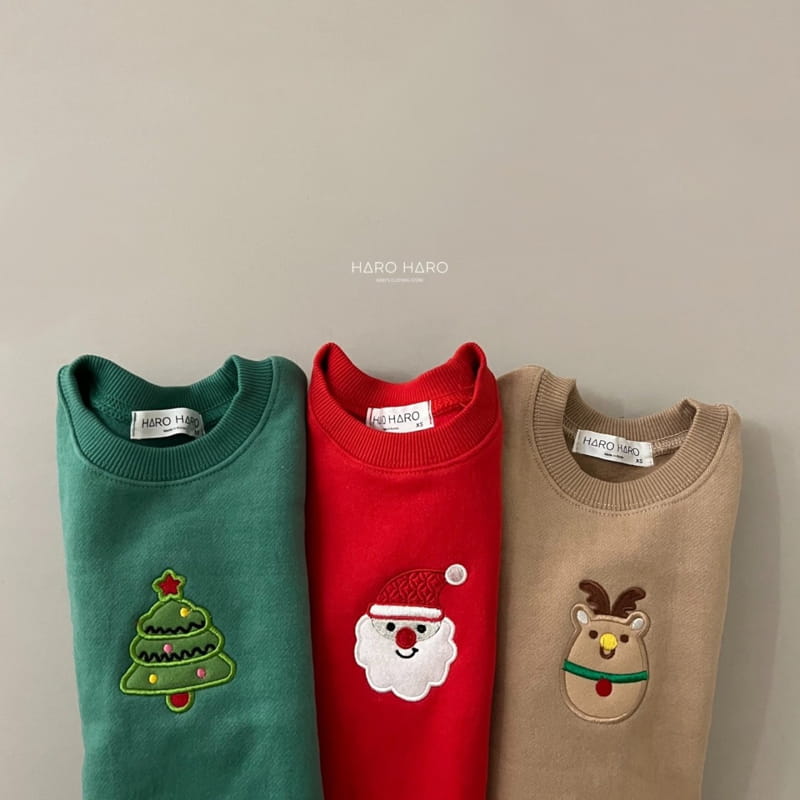 HARO HARO - Korean Children Fashion - #Kfashion4kids - Merry Embroidery Sweatshirt - 3