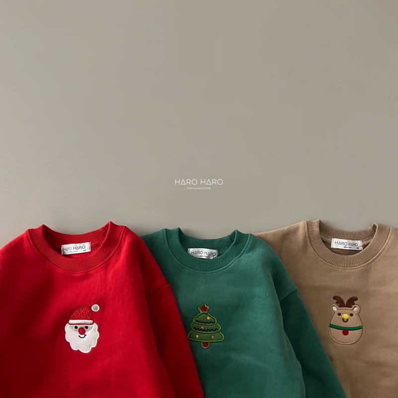HARO HARO - Korean Children Fashion - #Kfashion4kids - Merry Embroidery Sweatshirt - 4
