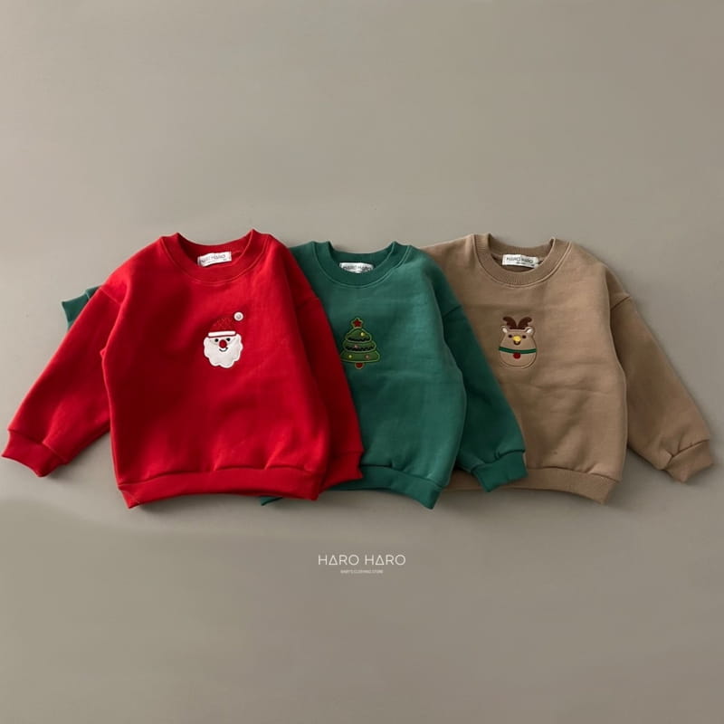 HARO HARO - Korean Children Fashion - #Kfashion4kids - Merry Embroidery Sweatshirt - 5
