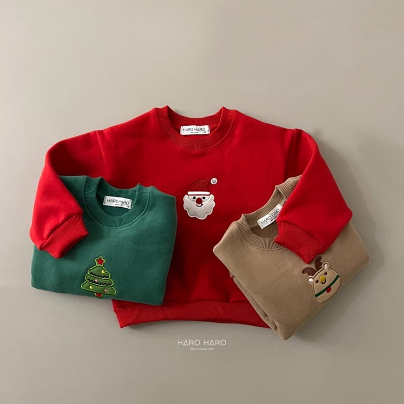 HARO HARO - Korean Children Fashion - #Kfashion4kids - Merry Embroidery Sweatshirt - 6