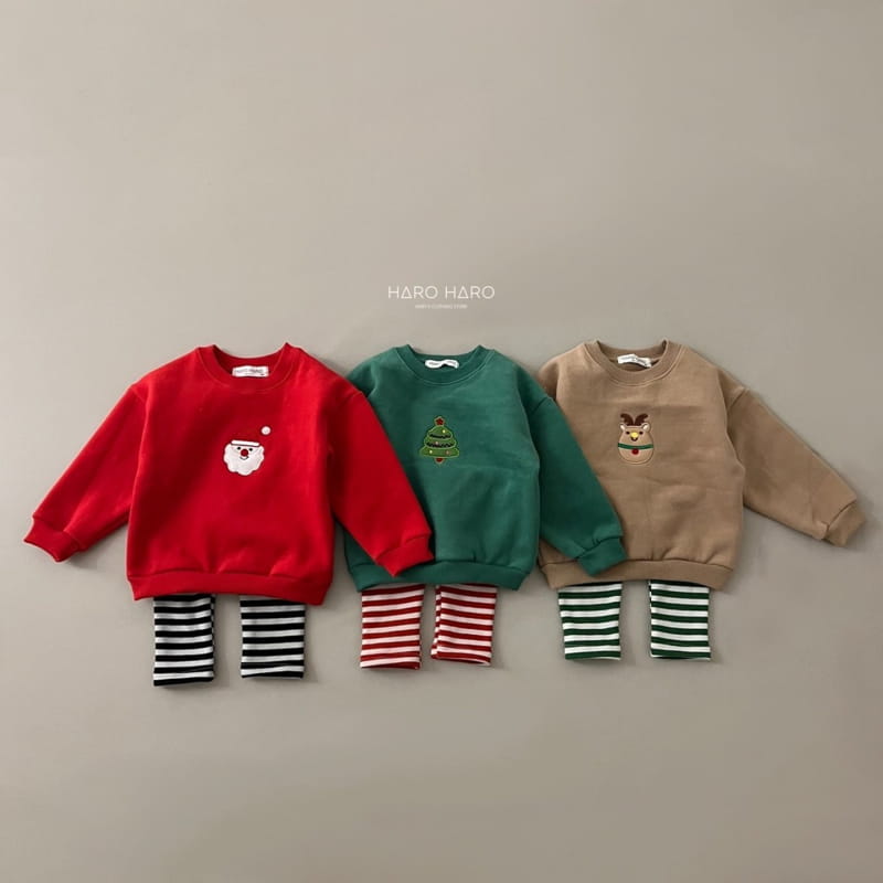 HARO HARO - Korean Children Fashion - #Kfashion4kids - Merry Embroidery Sweatshirt - 7