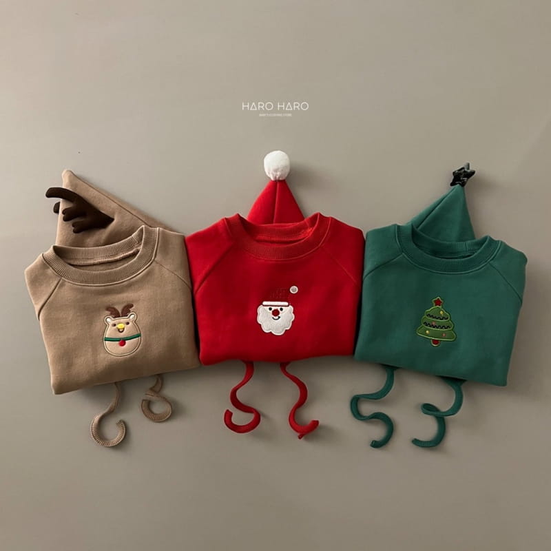 HARO HARO - Korean Children Fashion - #Kfashion4kids - Merry Embroidery Bodysuit with Hat - 7